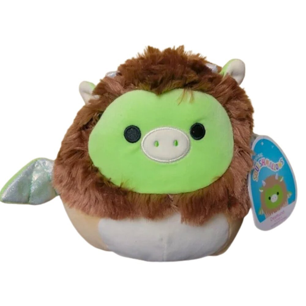 Squishmallows Desmund the Dragon in Lion Costume from the Costume Squad 7.5"